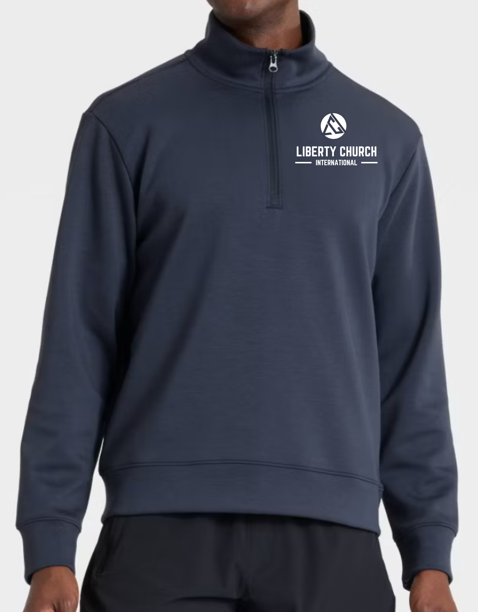LCI Liberty Church | Long Sleeve Half Zip - Image 5
